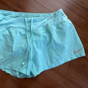 Nike dry fit shorts teal